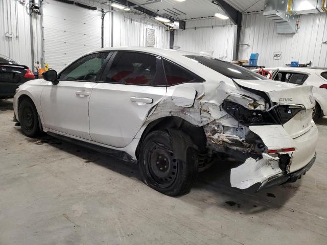 2HGFE2F54NH122777 - 2022 HONDA CIVIC SPORT WHITE photo 2
