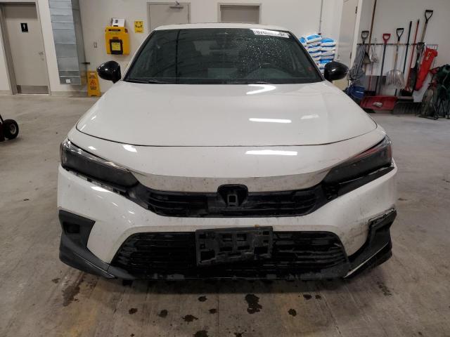 2HGFE2F54NH122777 - 2022 HONDA CIVIC SPORT WHITE photo 5