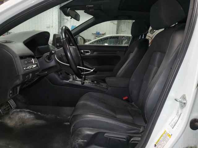 2HGFE2F54NH122777 - 2022 HONDA CIVIC SPORT WHITE photo 7