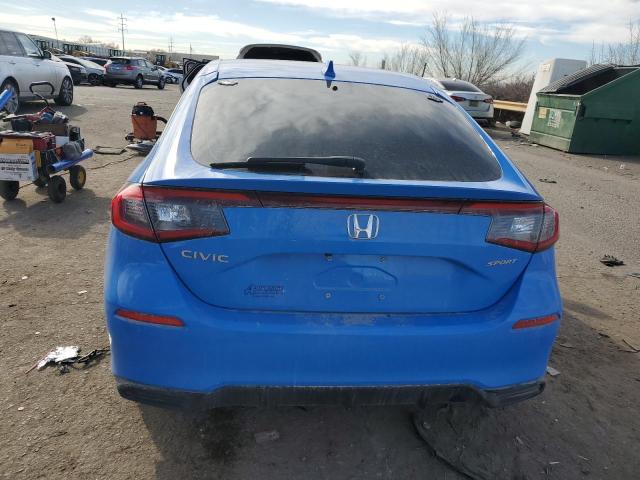19XFL2H89RE030206 - 2024 HONDA CIVIC SPORT Mavi foto 6