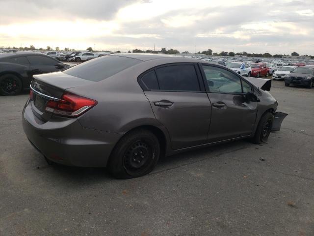 19XFB2F52DE286871 - 2013 HONDA CIVIC LX GRAY photo 3