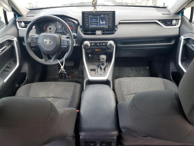 2T3W1RFV0MW127881 - 2021 TOYOTA RAV4 XLE BLUE photo 8