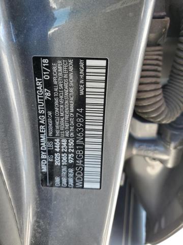 WDDSJ4GB1JN639874 - 2018 MERCEDES-BENZ CLA 250 4MATIC SILVER photo 12