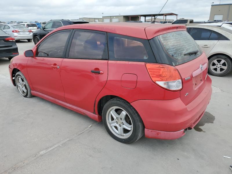 2T1KR32E13C091086 - 2003 TOYOTA MATRIX XR Червоний фото 2
