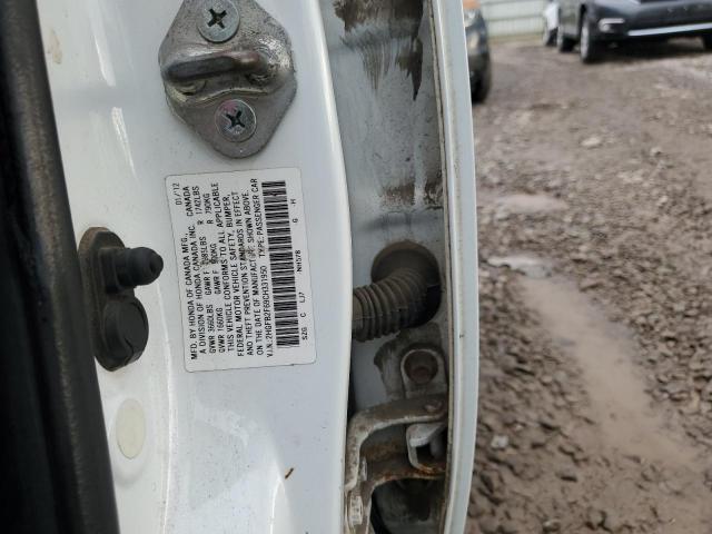 2HGFB2F69CH331950 - 2012 HONDA CIVIC HF WHITE photo 12