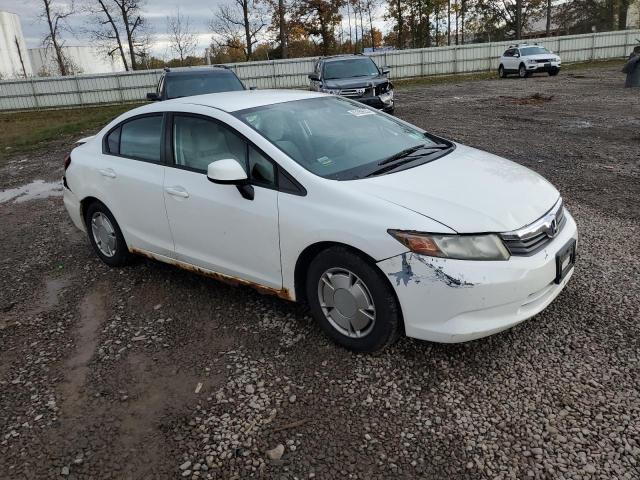 2HGFB2F69CH331950 - 2012 HONDA CIVIC HF WHITE photo 4