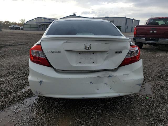 2HGFB2F69CH331950 - 2012 HONDA CIVIC HF WHITE photo 6