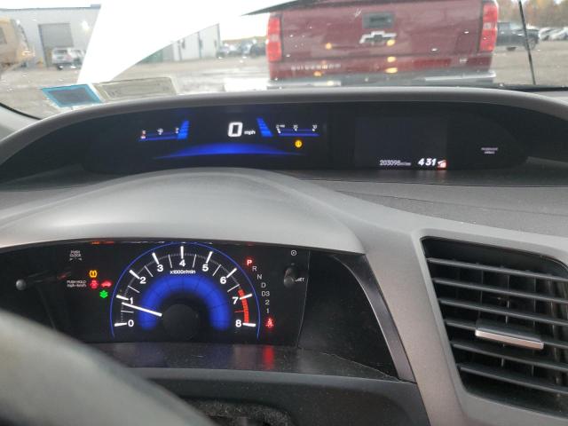 2HGFB2F69CH331950 - 2012 HONDA CIVIC HF WHITE photo 9