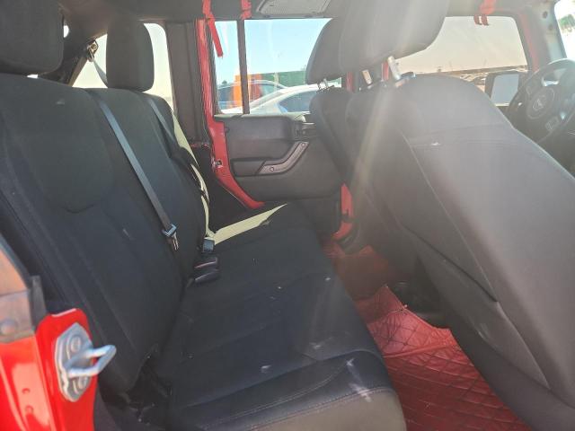 1C4BJWDGXHL589505 - 2017 JEEP WRANGLER U SPORT أحمر صورة 11