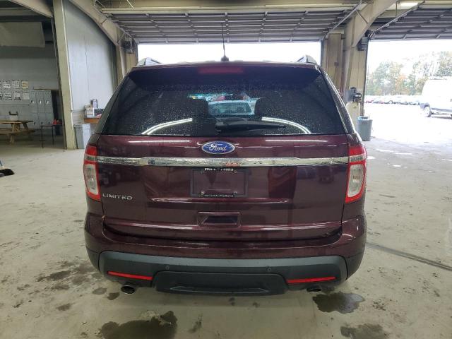 1FMHK7F86BGA46277 - 2011 FORD EXPLORER LIMITED MAROON photo 6