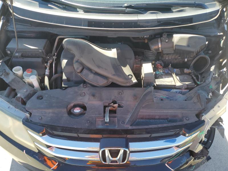 5FNRL5H61FB125345 - 2015 HONDA ODYSSEY EXL შავი ფოტო 12