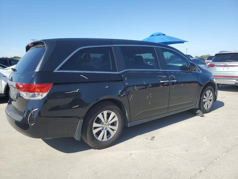 5FNRL5H61FB125345 - 2015 HONDA ODYSSEY EXL შავი ფოტო 3