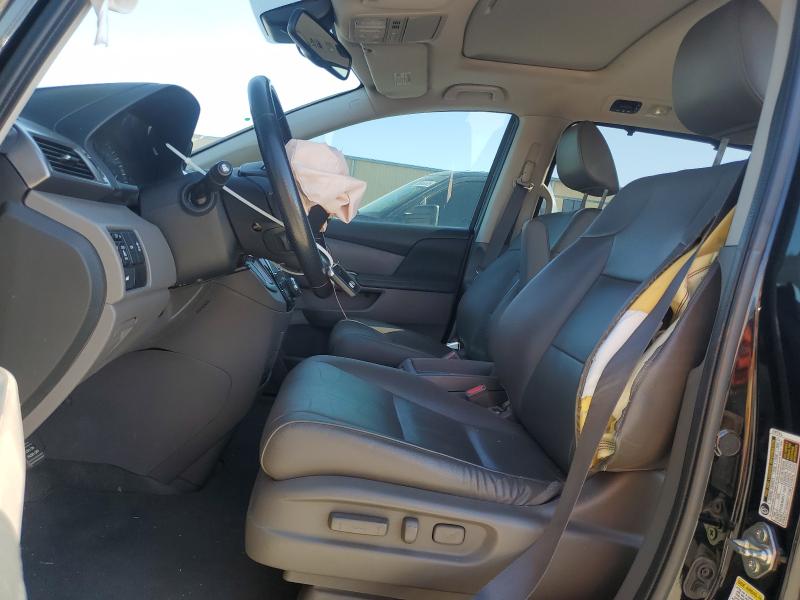 5FNRL5H61FB125345 - 2015 HONDA ODYSSEY EXL შავი ფოტო 7