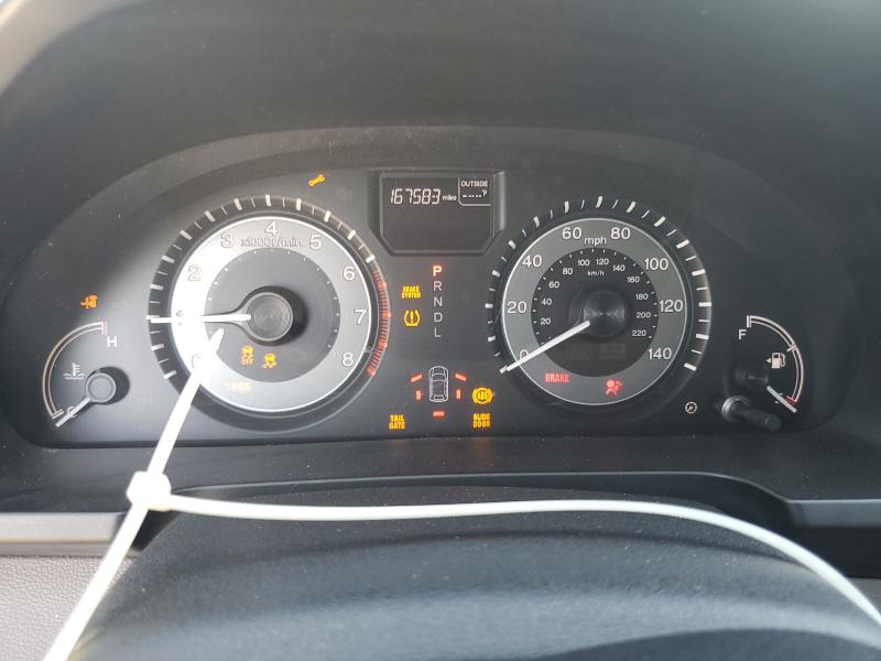 5FNRL5H61FB125345 - 2015 HONDA ODYSSEY EXL შავი ფოტო 9