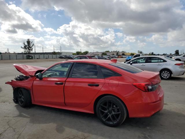 2HGFE2F5XNH571445 - 2022 HONDA CIVIC SPORT RED photo 2