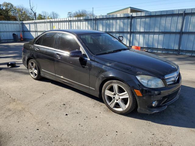WDDGF8BB8AR100036 - 2010 MERCEDES-BENZ C 300 4MATIC BLACK photo 4