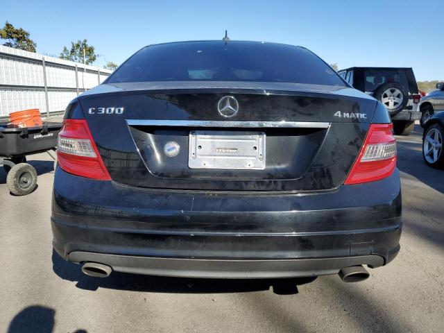 WDDGF8BB8AR100036 - 2010 MERCEDES-BENZ C 300 4MATIC BLACK photo 6