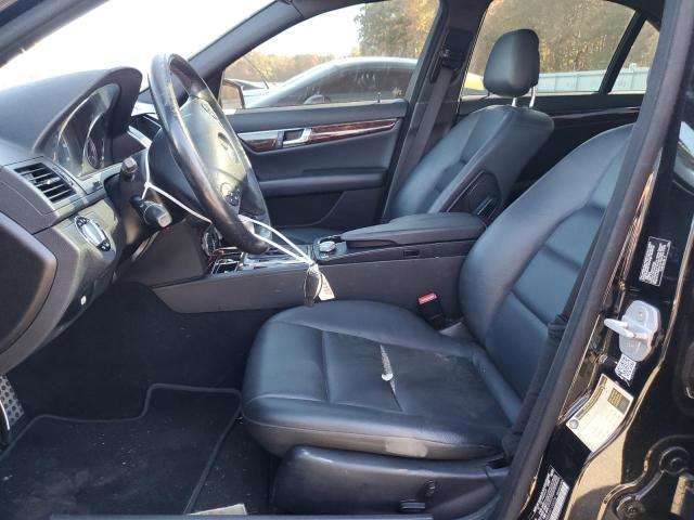 WDDGF8BB8AR100036 - 2010 MERCEDES-BENZ C 300 4MATIC BLACK photo 7