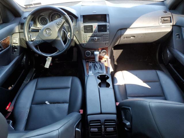 WDDGF8BB8AR100036 - 2010 MERCEDES-BENZ C 300 4MATIC BLACK photo 8