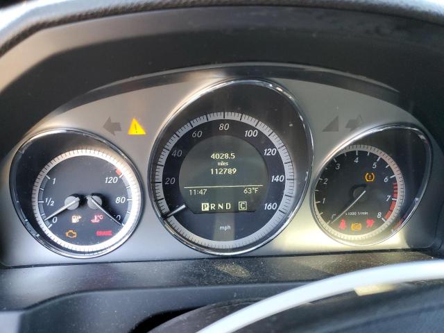 WDDGF8BB8AR100036 - 2010 MERCEDES-BENZ C 300 4MATIC BLACK photo 9