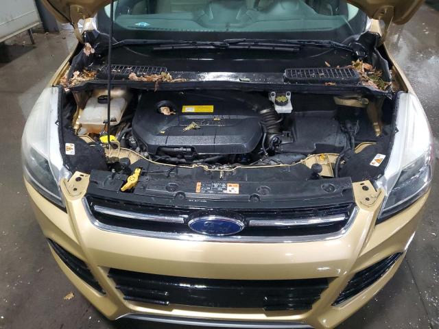 1FMCU9JX0FUC04876 - 2015 FORD ESCAPE TITANIUM 金色 照片 12