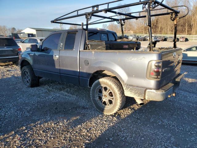 1FTPX14505FB33416 - 2005 FORD F150 BLUE photo 2