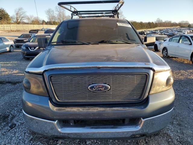 1FTPX14505FB33416 - 2005 FORD F150 BLUE photo 5