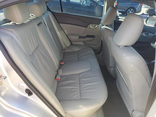 19XFB2F90CE086685 - 2012 HONDA CIVIC EXL ვერცხლისფერი ფოტო 10