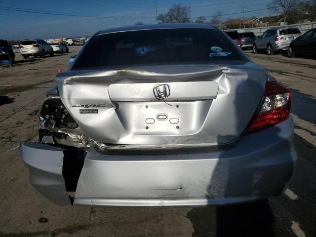 19XFB2F90CE086685 - 2012 HONDA CIVIC EXL ვერცხლისფერი ფოტო 6