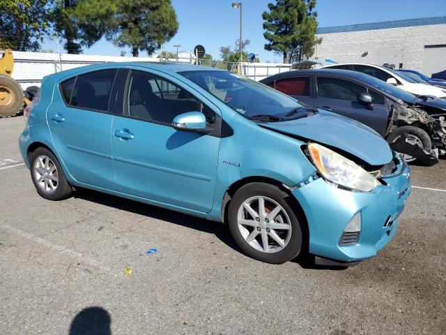 JTDKDTB36C1027532 - 2012 TOYOTA PRIUS C 青绿色 照片 4
