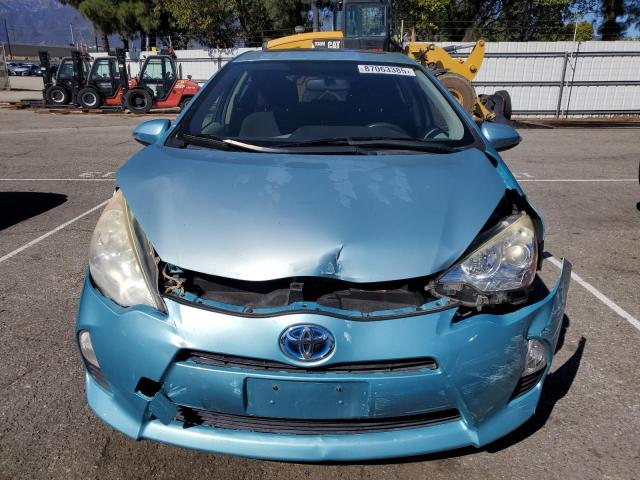 JTDKDTB36C1027532 - 2012 TOYOTA PRIUS C 青绿色 照片 5
