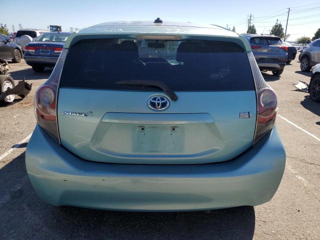 JTDKDTB36C1027532 - 2012 TOYOTA PRIUS C 青绿色 照片 6