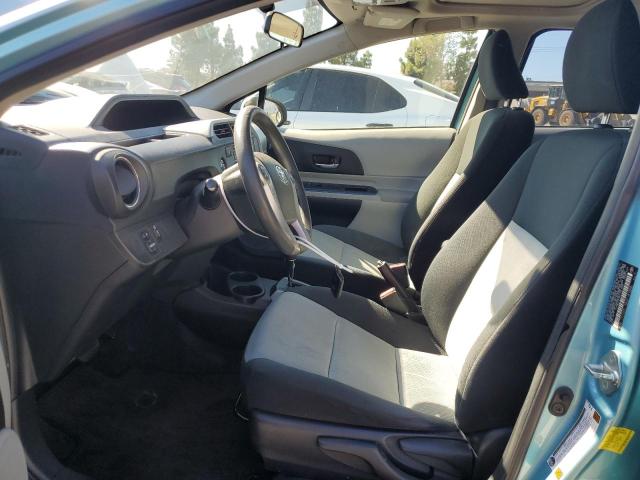 JTDKDTB36C1027532 - 2012 TOYOTA PRIUS C 青绿色 照片 7