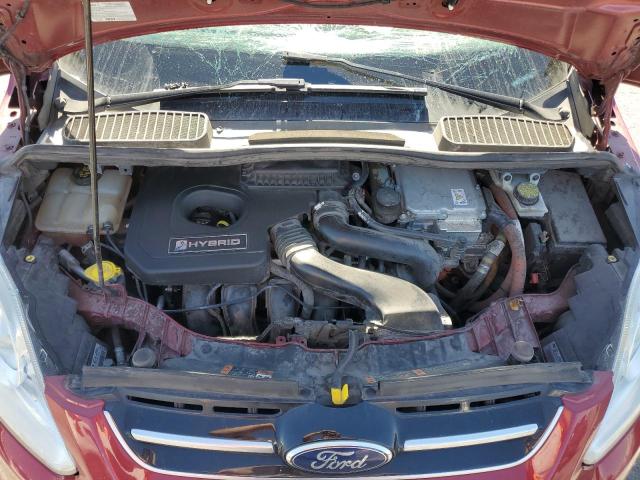 1FADP5BU2FL123077 - 2015 FORD C-MAX SEL Rojo foto 11
