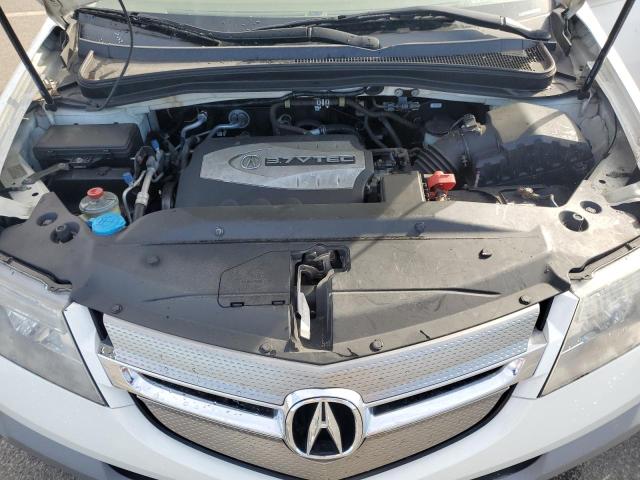2HNYD28347H516380 - 2007 ACURA MDX TECHNOLOGY WHITE photo 12