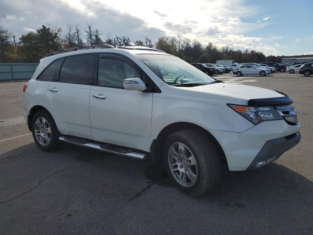 2HNYD28347H516380 - 2007 ACURA MDX TECHNOLOGY WHITE photo 4
