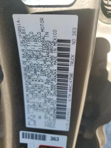 3TMJU62N29M087723 - 2009 TOYOTA TACOMA DOUBLE CAB PRERUNNER SILVER photo 13