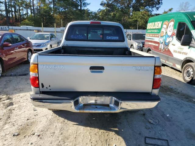 5TEGN92N94Z351072 - 2004 TOYOTA TACOMA DOUBLE CAB PRERUNNER SILVER photo 6