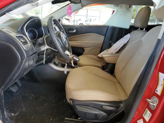 3C4NJDAB6JT278707 - 2018 JEEP COMPASS SPORT Qırmızı foto 7