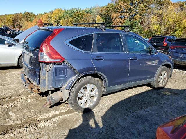 2HKRM4H5XDH604764 - 2013 HONDA CR-V EX BLUE photo 3