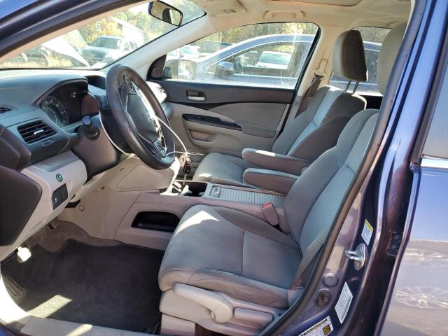 2HKRM4H5XDH604764 - 2013 HONDA CR-V EX BLUE photo 7