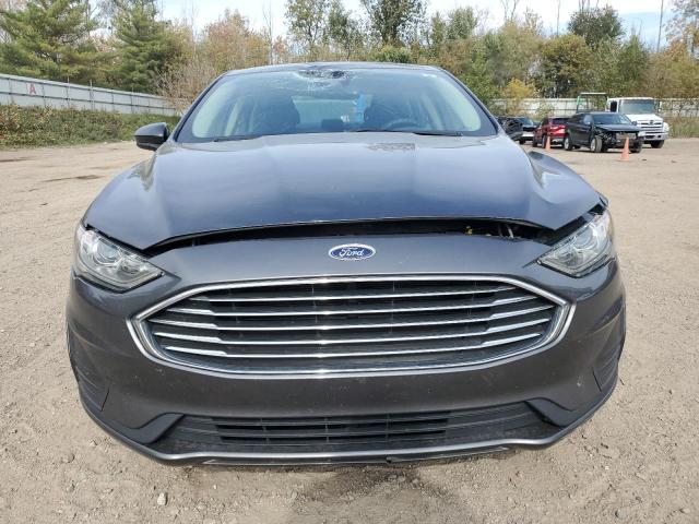 3FA6P0LU5KR131194 - 2019 FORD FUSION SE GRAY photo 5