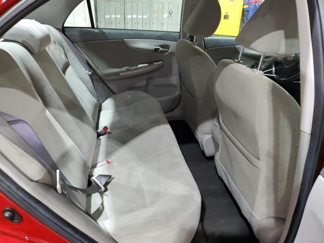 2T1BU4EE4AC278433 - 2010 TOYOTA COROLLA BASE RED photo 10
