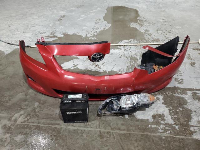 2T1BU4EE4AC278433 - 2010 TOYOTA COROLLA BASE RED photo 12