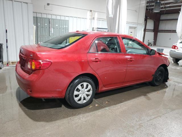 2T1BU4EE4AC278433 - 2010 TOYOTA COROLLA BASE RED photo 3
