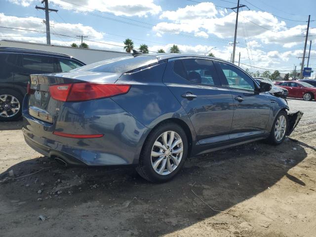 5XXGN4A70FG368026 - 2015 KIA OPTIMA EX BLUE photo 3