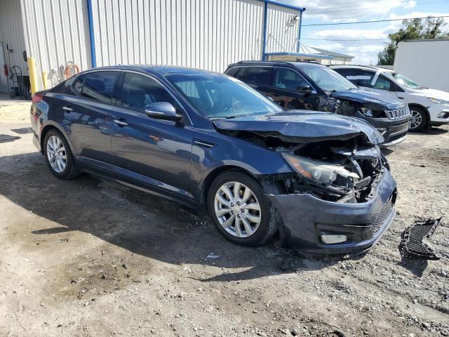 5XXGN4A70FG368026 - 2015 KIA OPTIMA EX BLUE photo 4