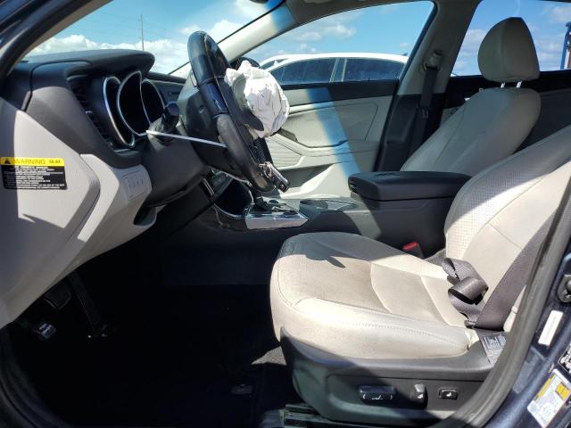 5XXGN4A70FG368026 - 2015 KIA OPTIMA EX BLUE photo 7