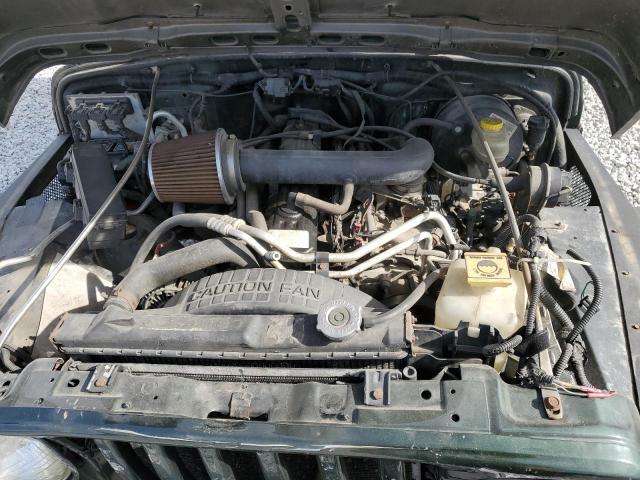 1J4FA39S94P716559 - 2004 JEEP WRANGLER X GREEN photo 11