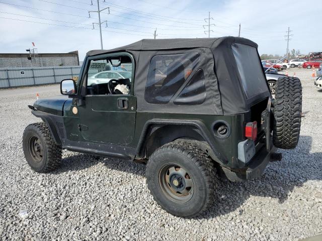 1J4FA39S94P716559 - 2004 JEEP WRANGLER X GREEN photo 2